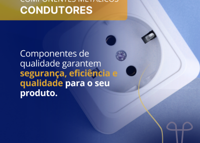 Componentes metálicos de condução: O pilar da segurança, eficiência e durabilidade dos materiais elétricos